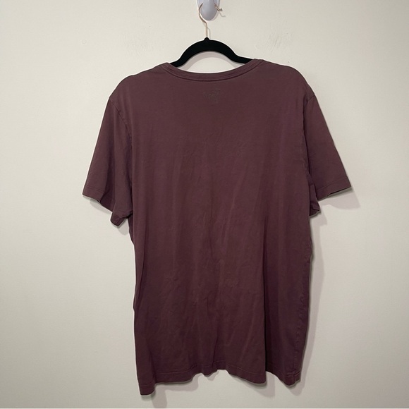 Arc'teryx Women's Burgundy graphic basic outdoor 100% cotton T-shirt in size XL - Picture 6 of 8